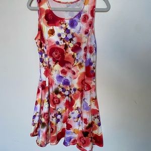 Flowy floral dress